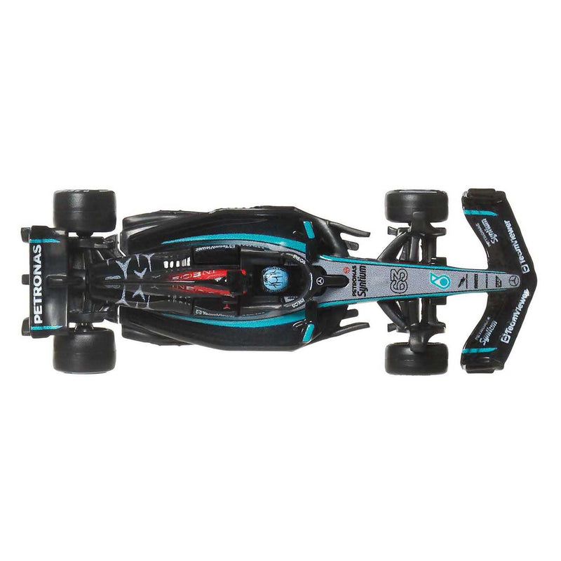 Load image into Gallery viewer, Mattel hot wheels george russell mercedes-benz formule 1 raceauto 1:64
