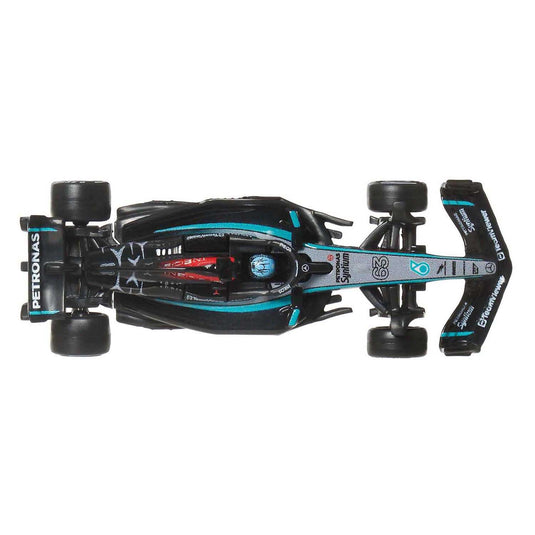 Mattel hot wheels george russell mercedes-benz formule 1 raceauto 1:64