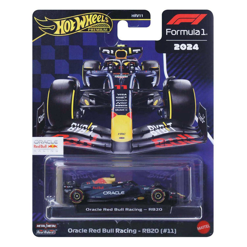 Load image into Gallery viewer, Hot wheels sergio perez red bull formule 1 raceauto 1:64
