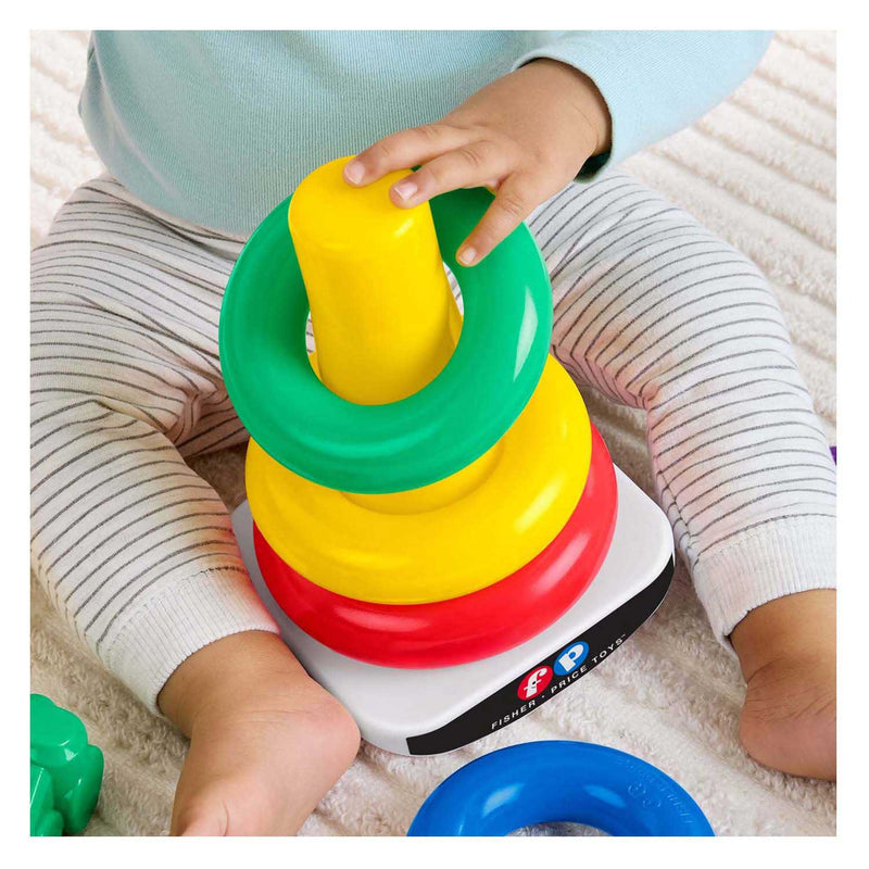 Load image into Gallery viewer, Fisher price stapeltoren en klikkralen
