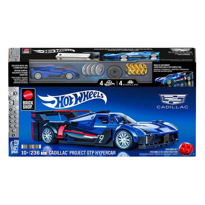 Load image into Gallery viewer, Hot wheels brick shop speed series cadillac 1:32 bouwset - 236dlg.
