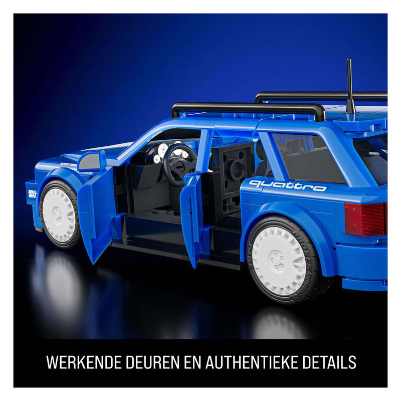 Load image into Gallery viewer, Mattel brick shop hot wheels speed serie - '94 audi avant rs2 - bouwspeelgoed - 252 onderdelen
