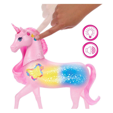 Barbie eenhoorn met licht en geluid