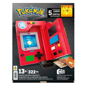Mega bloks mega construx pokémon bouwset - pokédex kanto regio