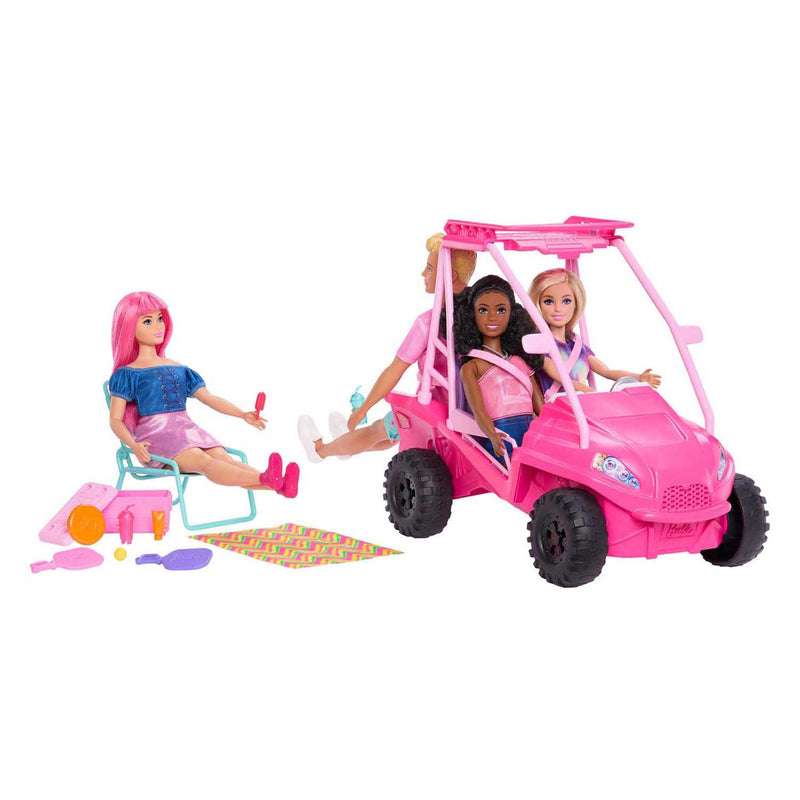 Load image into Gallery viewer, Barbie mysteries beach detectives ultieme strandbuggy, pop, voertuig en accessoires
