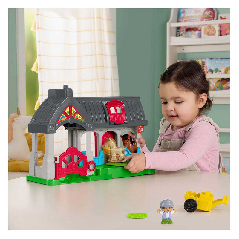 Load image into Gallery viewer, Fisher-price little people vriendelijke paardenstal - speelfiguur
