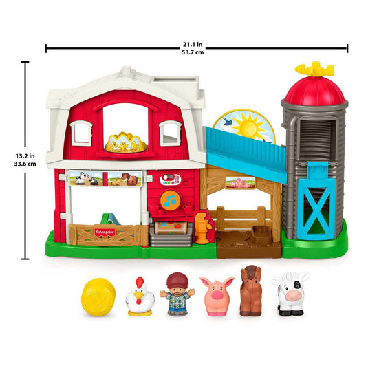 Fisher-price little people boerderij – dieren verzorgen op de boerderij – speelset