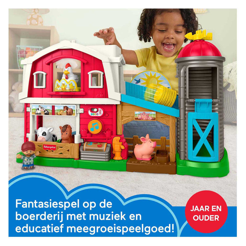 Load image into Gallery viewer, Fisher-price little people boerderij – dieren verzorgen op de boerderij – speelset
