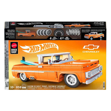 Hot wheels brick shop elite series chevy 1:32 bouwset - 858dlg.