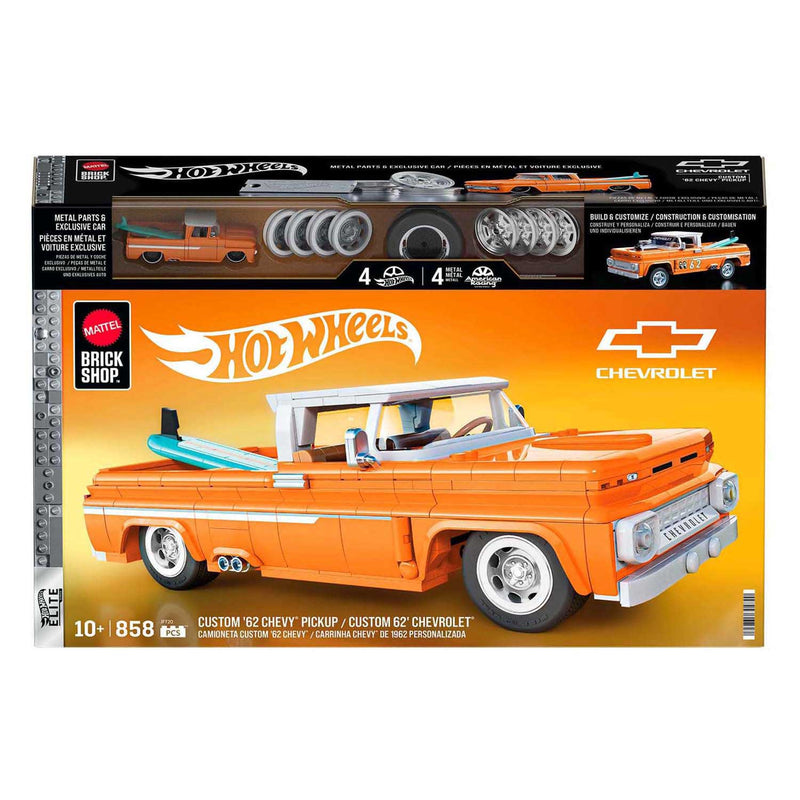 Load image into Gallery viewer, Hot wheels brick shop elite series chevy 1:32 bouwset - 858dlg.
