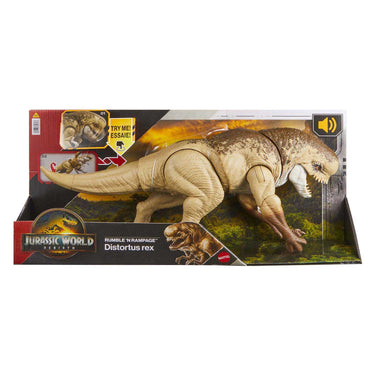 Mattel jurassic world rebirth distortus rex