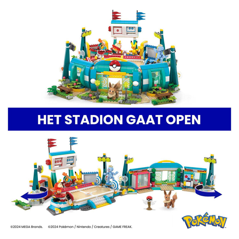 Load image into Gallery viewer, Mattel mega construx pokémon bouwset - training stadium
