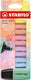 Stabilo tekstmarker boss mini 07 6-2-01 kleurenassortiment beitelpunt 5mm 6 stuk