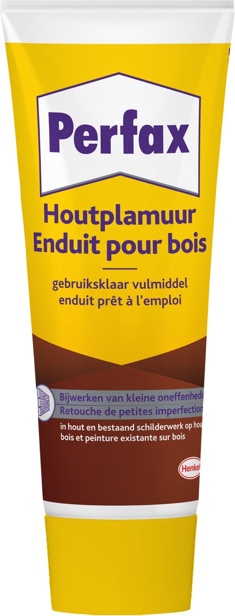 Afbeelding laden in galerijviewer, Perfax houtplamuur 400 g wit | hout restoratie vulmiddel | houtrotvuller voor binnenhuis projecten | rotvuller restoratie.
