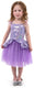 Little adventures - lila tutu jurk – maat 98-104