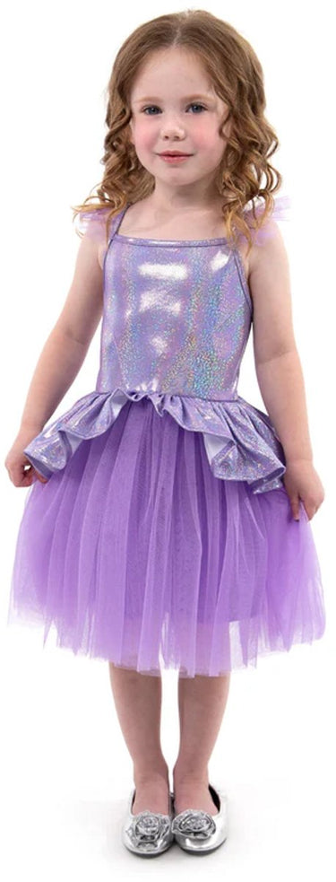Little adventures - lila tutu jurk – maat 110-122