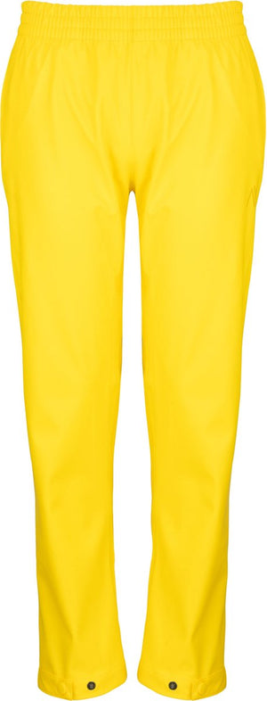 Ralka regenbroek junior - drizzle - geel - maat 128