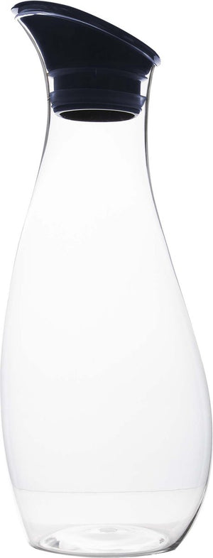 Gimex - karaf - met deksel - 1 liter - marineblauw