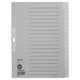 Blanco tabbladen leitz 1220 grijs karton