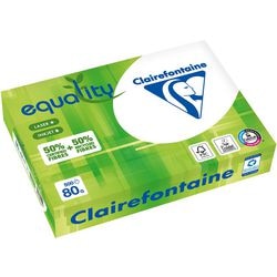 Ty recycled papier equali clairefontaine 80g m2 a4 160cie