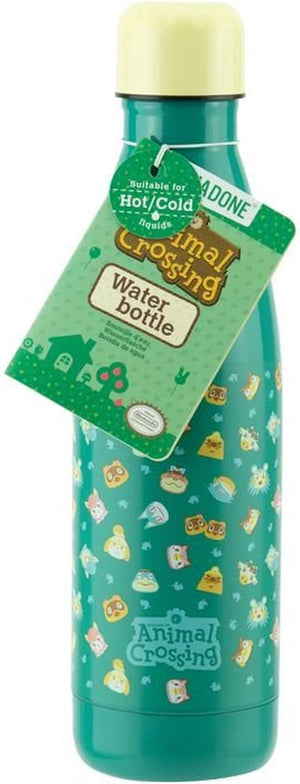 Paladone animal crossing - metal water bottle 500ml