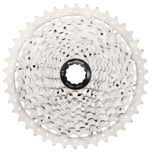 Sunrace cassette 10 speed cs-ms3 11-46t - zwart