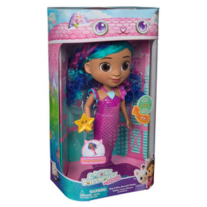Gabby's poppenhuis gabby’s poppenhuis de film –zeemeermin pop met licht en geluid
