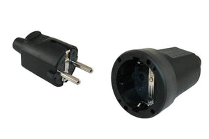 Pvc contrastekker 230v met randaarde