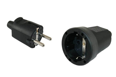 Pvc contrastekker 230v met randaarde
