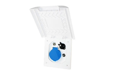 Element line esb-3 contactdoos wit - zonder verkoopverpakking