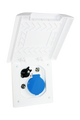 Element line esb-3 contactdoos wit