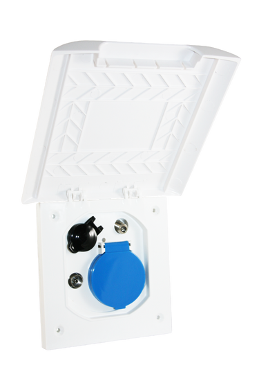 Element line esb-3 contactdoos wit