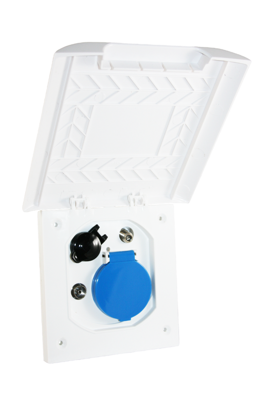 Element line esb-3 contactdoos wit