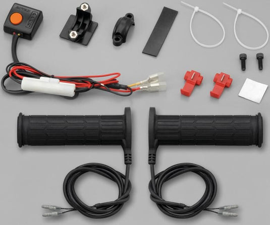 Daytona handvatverwarming heated grips mot 25+28mm, closed, 4-stage