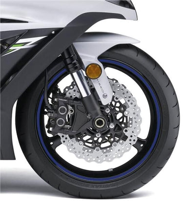 Print velg sticker rim sticker 7mmx6m. reflect. blue