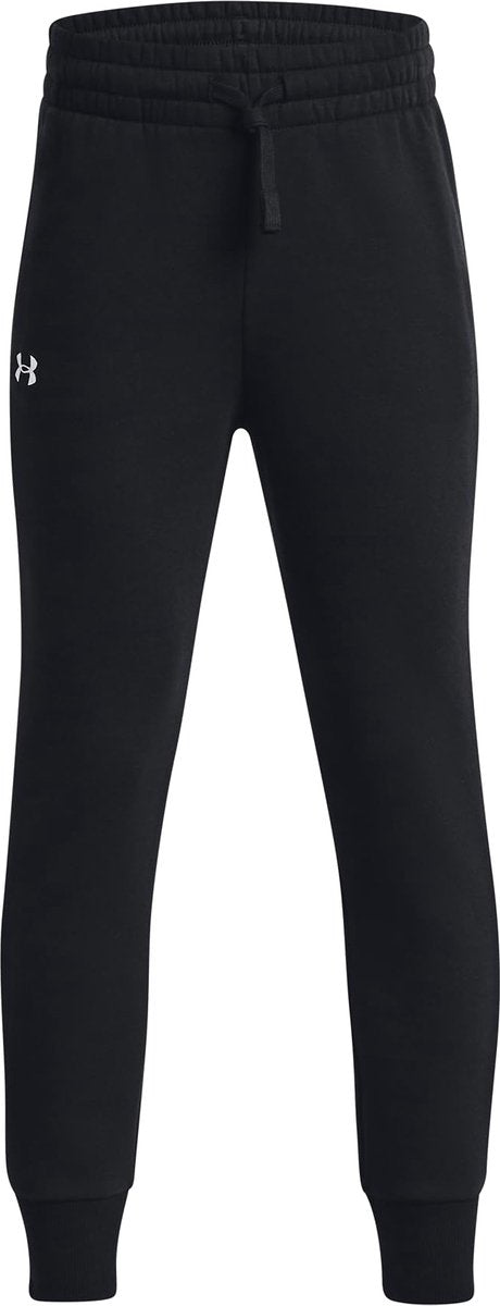 Under armour ua rival fleece joggers meisjes sportbroek - zwart