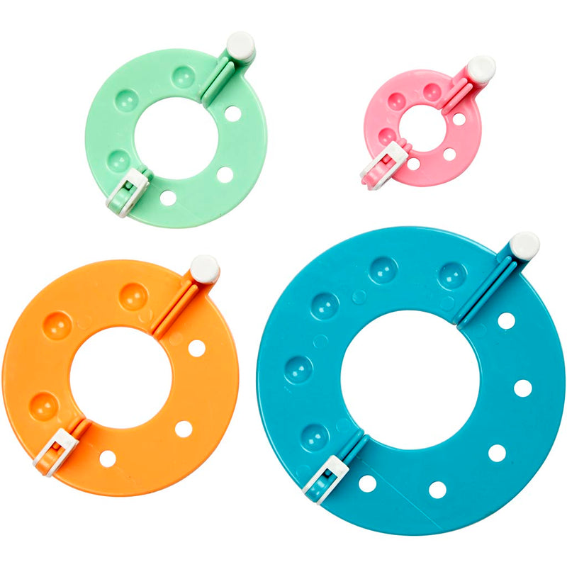 Load image into Gallery viewer, Creativ company https: www.cchobby.nl pom-pom-maker-d-3-5-5-5-7-9-cm-4-stuk-1-set
