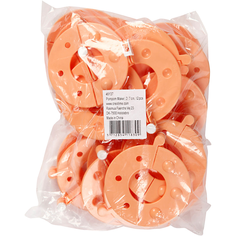 Load image into Gallery viewer, Creativ company https: www.cchobby.nl pom-pom-maker-d-7-cm-12-stuk-1-doos
