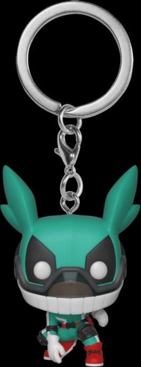 Funko pocket pop! my hero academia s3 deku with helmet keychain
