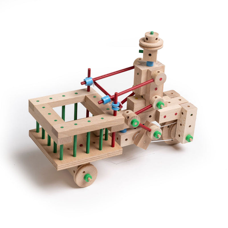 Load image into Gallery viewer, Matador Explorer E717 Constructieset Hout, 717dlg.
