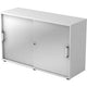 Bach schuifdeurkast hammerer v1752s w s ce zilver 1200 mm x 400 mm x 748 mm