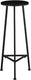 Mica decorations jill plantentafel - 30x30x80 cm - ijzer - zwart