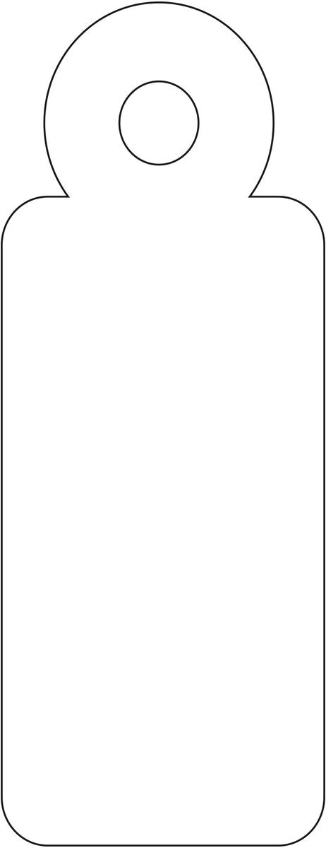 Apli draadetiketten ft 13 x 34 mm (b x h) (386) | doos van 1.000 stuks