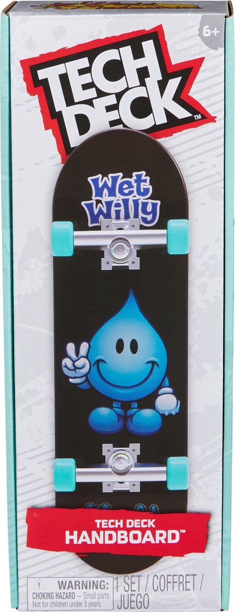 Tech deck - world industries handboard authentieke miniskateboard - alleen voor gebruik met de hand