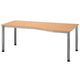 Bach bureau hammerer hs18 6 a bruin 1800 mm x 1000 mm x 760 mm