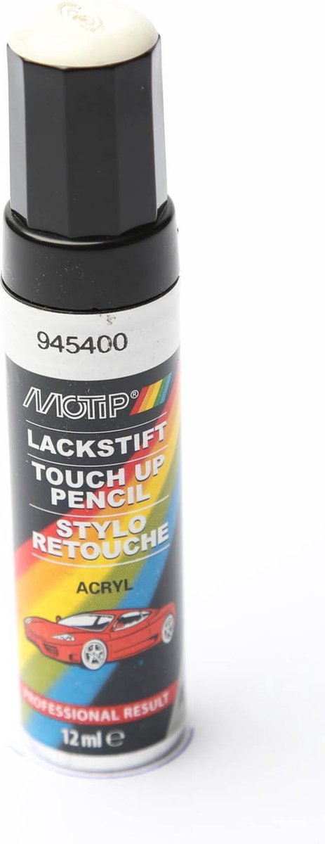 Afbeelding laden in galerijviewer, Motip 945400 - auto lakstift - wit - 12 ml
