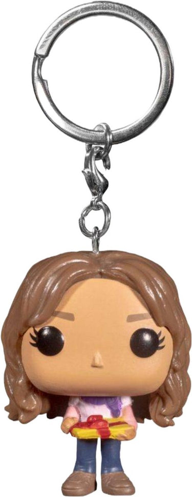 Funko pocket pop! sleutelhanger: harry potter holiday - hermione granger