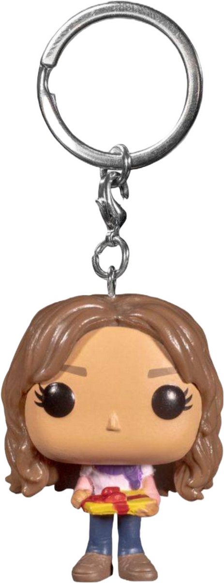 Funko pocket pop! sleutelhanger: harry potter holiday - hermione granger