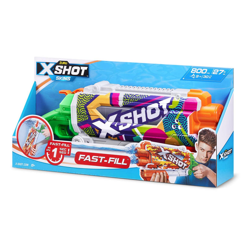 Load image into Gallery viewer, Zuru x-shot waterpistool fast fill skins pump action, 500ml

