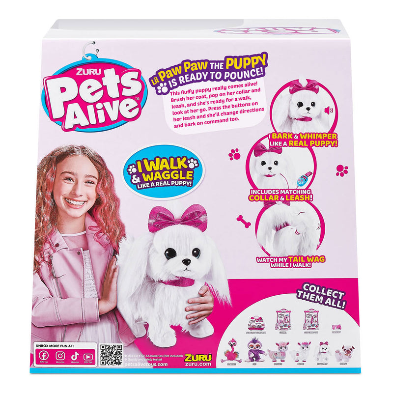 Load image into Gallery viewer, ZURU Pets Alive Paw Paw Wandelende Puppy
